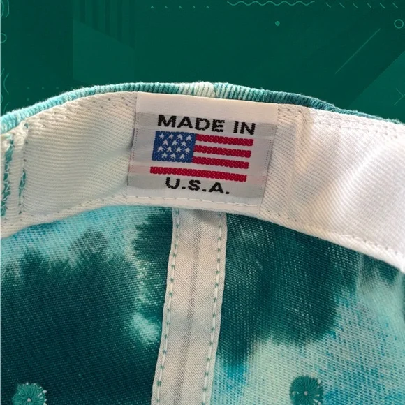 Jungmaven Green Tie-Dye Chenga Hat - Picture 5 of 6